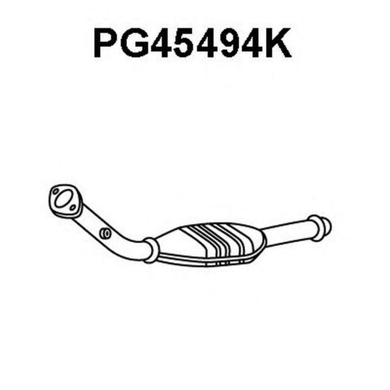 Catalizator CITROEN ZX N2 VENEPORTE PG45494K