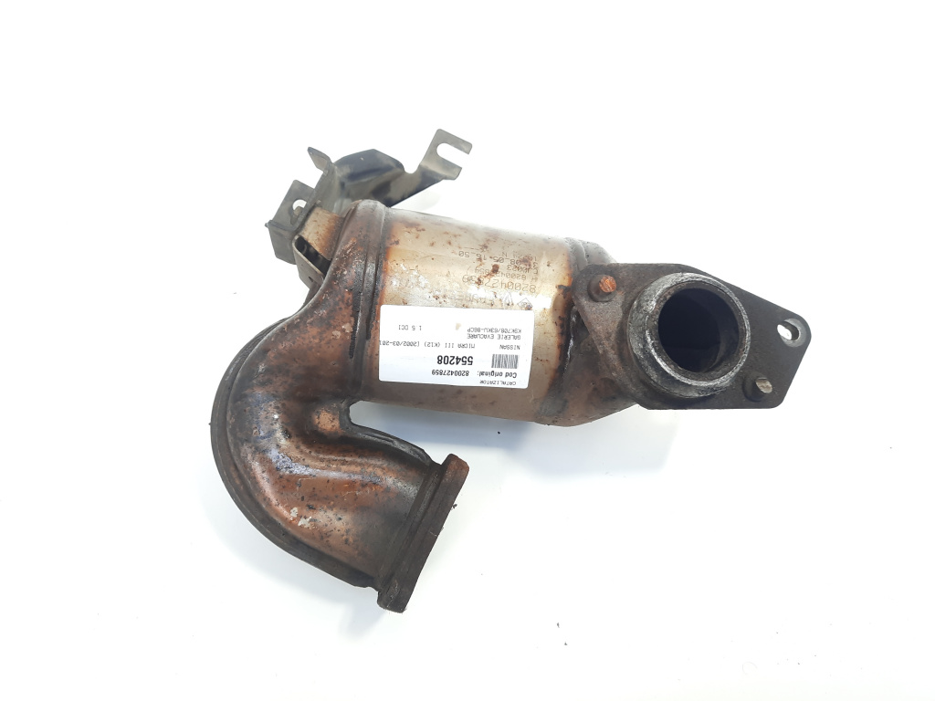 Catalizator, cod 8200427859, Nissan Micra 3 (K12) 1.5 DCI, K9K708 (id:554208)