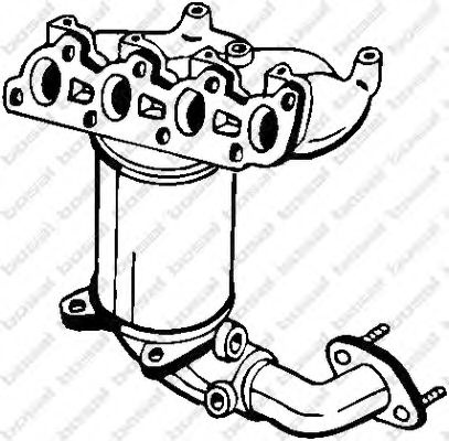 Catalizator FORD FIESTA V (JH_, JD_) (2001 - 2010)