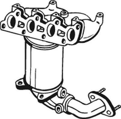 Catalizator FORD FIESTA V JH JD BOSAL BOS099-339