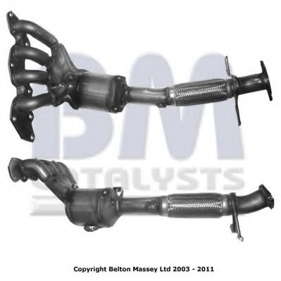 Catalizator # Ford Focus 2.0 ii [da] benzina 145cp/107kw AODA; AODB; AODE 2004 2005 2006 2007 2008 2009 2010 2011 2012 # BM91560H # BM CATALYSTS