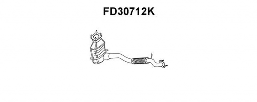 Catalizator FORD MONDEO II BAP VENEPORTE FD30712K