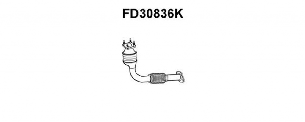 Catalizator FORD MONDEO II BAP VENEPORTE FD30836K