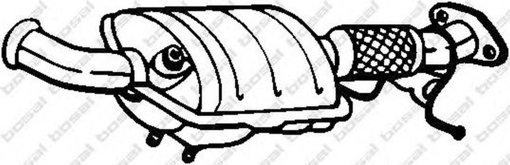 Catalizator FORD S-MAX WA6 BOSAL 090-570