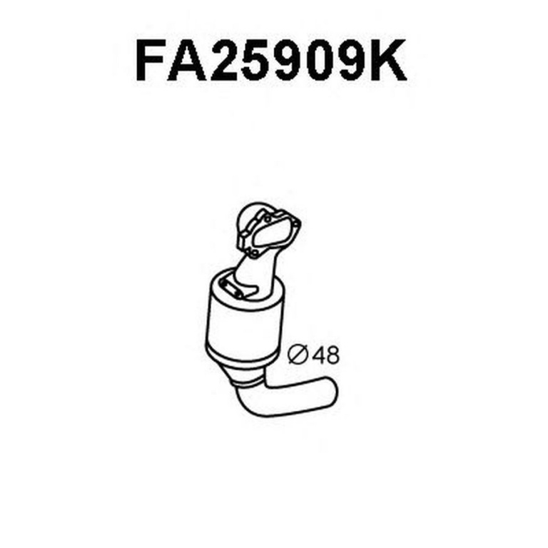 Catalizator LANCIA YPSILON 843 VENEPORTE FA25909K