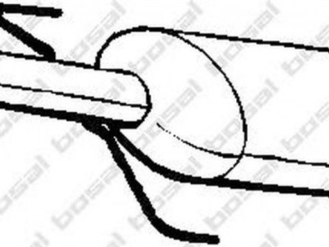 Catalizator MAZDA 323 S IV BG BOSAL 099-453 PieseDeTop