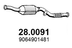 Catalizator MERCEDES-BENZ SPRINTER 4,6-t caroserie