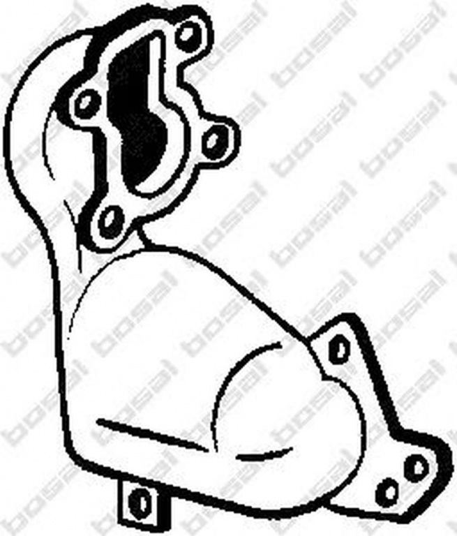 Catalizator NISSAN QASHQAI QASHQAI +2 J10 JJ10 BOSAL 090-627