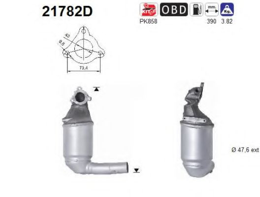 Catalizator Opel Corsa D 2006-2014