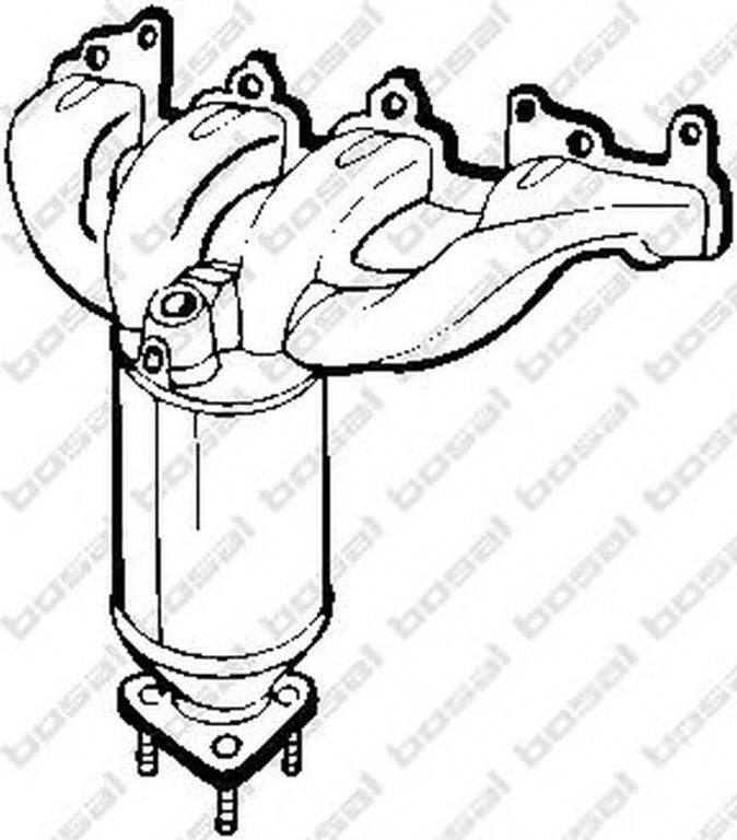 Catalizator OPEL MERIVA BOSAL 090-748 Pi