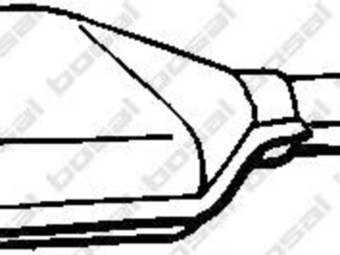 Catalizator PEUGEOT 206 hatchback (2A/C) - BOSAL 099-305