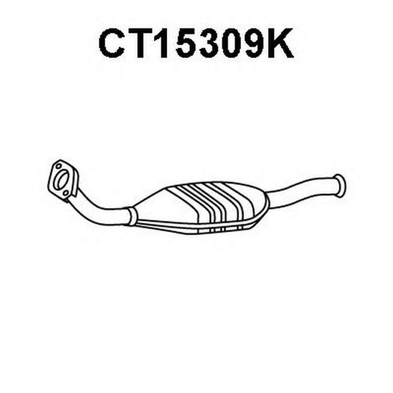 Catalizator PEUGEOT PARTNER Combispace 5F VENEPORTE CT15309K