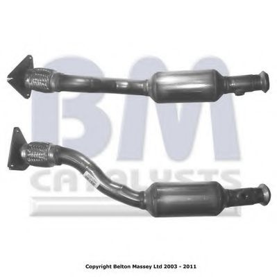 Catalizator RENAULT CLIO II (BB0/1/2, CB0/1/2) (1998 - 2005) BM CATALYSTS BM90812H piesa NOUA