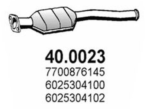 Catalizator RENAULT ESPACE III JE0 ASSO 400023