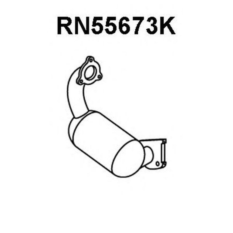 Catalizator RENAULT MEGANE II combi KM0 1 VENEPORTE RN55673K