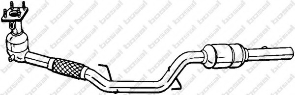 Catalizator # Seat Ibiza 1.4 iv [6l1] 16v benzina 75cp/55kw BBY; BKY 2002 2003 2004 2005 2006 2007 # 090 034 # BOSAL