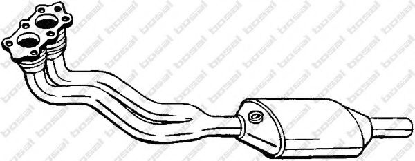 Catalizator SEAT LEON (1M1) (1999 - 2006) BOSAL 099-833