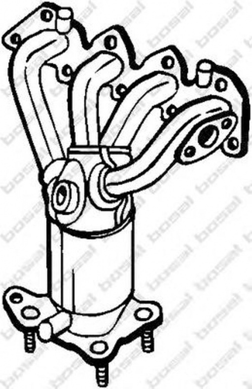Catalizator SKODA FABIA limuzina 6Y3 BOSAL 099-046 PieseDeTop