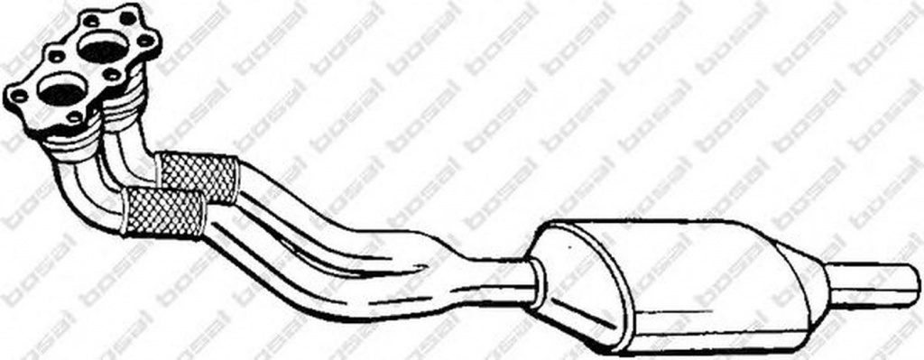 Catalizator SKODA OCTAVIA 1U2 BOSAL 099-570