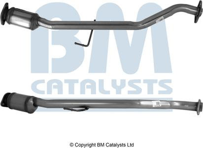 Catalizator SUZUKI GRAND VITARA II JT Producator BM CATALYSTS BM91711H