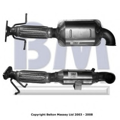 Catalizator # Volvo V50 2.0 [mw] d motorina 136cp/100kw D 4204 T 2004 2005 2006 2007 2008 2009 2010 # BM80273H # BM CATALYSTS