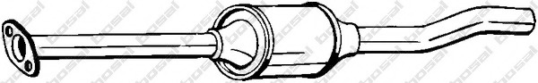 Catalizator # Vw Eos 1.6 [1f7; 1f8] fsi benzina 115cp/85kw BLF 2006 2007 2008 # 090 146 # BOSAL