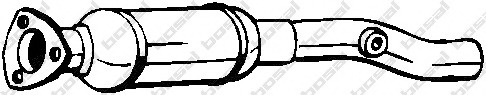 Catalizator # Vw Golf 1.6 benzina 105cp/77kw AUS; AZD; BCB 2000 2001 2002 2003 2004 2005 2006 # 099 547 # BOSAL
