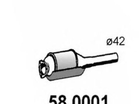 Catalizator VW GOLF III 1H1 ASSO 580001