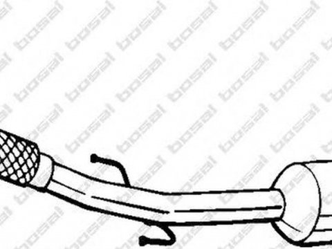 Catalizator VW POLO 6N2 BOSAL 099-279