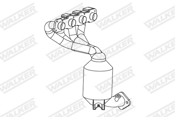 Catalizator Walker BMW 3 (E90) 2007-2011 - 28874