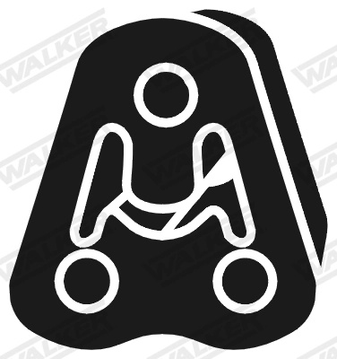Cauciuc esapament Walker HYUNDAI i10 II (BA, IA) 2013-2019 - 83207