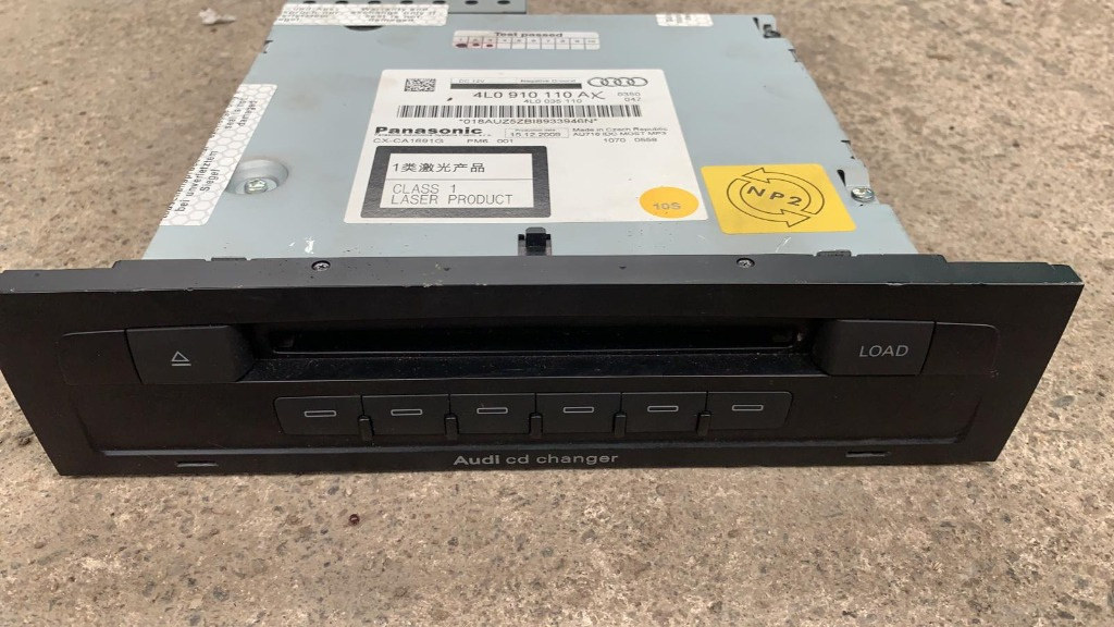 Cd changer Audi Q7 2009 3.0 diesel SUV 4L0910110A