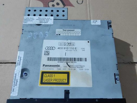 Cd-changer/magazie cd-uri Audi A8 D3 cod 4E0910110E