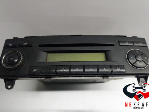 CD Player A 906 820 02 86 A9068200286 Mercedes-Benz Sprinter 2 906 [2006 - 2013] Autoutilitara duba 5-usi