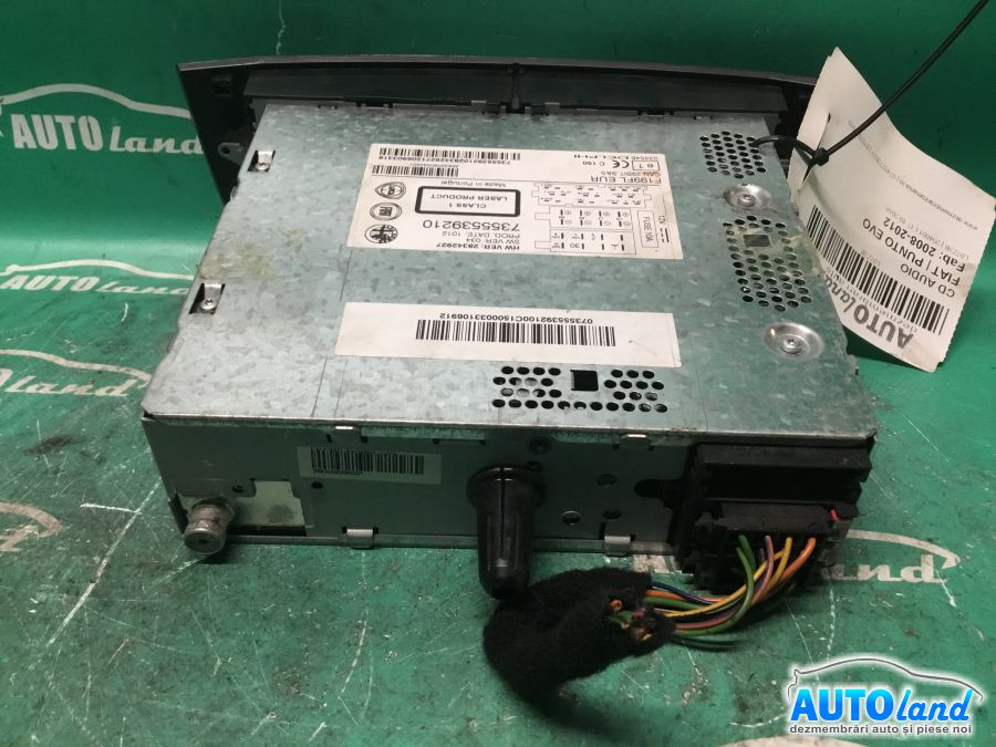 Cd Player Auto 7355539210 Fiat PUNTO EVO