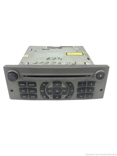 CD player auto / Casetofon Radio PEUGEOT 407 (6D_)