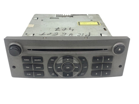 CD player auto / Casetofon Radio PEUGEOT 407 (6D_) [ 2004 - > ]