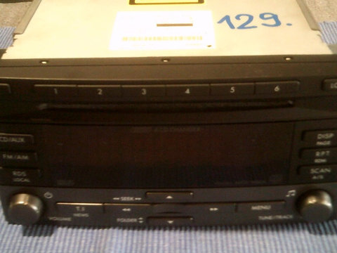 CD-Player auto cu magazie 6 CD Subaru Forester 3, COD 86201SC440, CQ-EF7770AJ