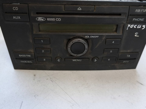 CD player auto FORD FOCUS Hatchback (DAW, DBW) [ 1998 - 2007 ] OEM 42562
