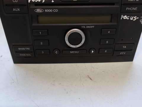 CD player auto FORD FOCUS II Saloon (DA_, FCH, DH) [ 2005 - > ] OEM 10r021645