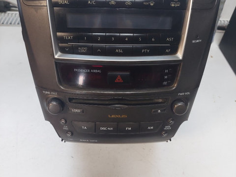 CD player auto LEXUS GS III (GRS19_, UZS19_, URS19_) [ 2005 - 2012 ] OEM 8612053370