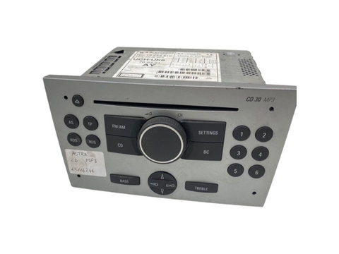 CD player auto OPEL ASTRA H (L48, A04) [ 2004 - 2014 ], OPEL MERIVA (X03) [ 2003 - 2010 ] OEM 43116246
