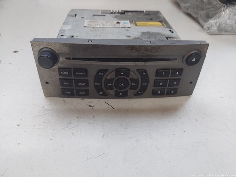 CD player auto PEUGEOT 407 SW (6E_) [ 2004 - 2010 ] OEM 9646871777