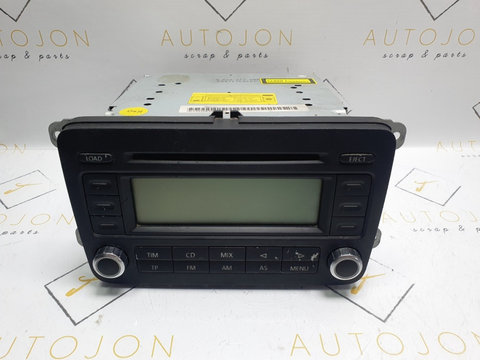 CD player auto RCD500 VOLKSWAGEN TOURAN (1T1, 1T2) [ 2003 - 2010 ] TDI (BKC, BLS, BXE) 77KW|105HP Blaupunkt 7644225360 OEM 1K0035195B / 1K0 035 195 B