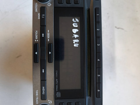 CD player auto SUBARU FORESTER III (SH) [ 2007 - > ] OEM 86201sc400