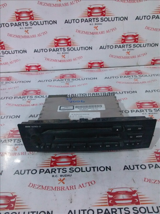 CD player BMW SERIA 1 an fabr. 2006