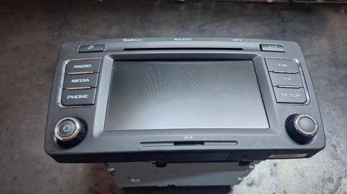 Cd Player Bolero MP3 cu touchscreen Skod