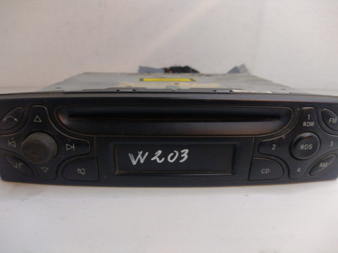 CD Player Mercedes-Benz C-CLASS W203 A2038201286, A 203 820 12 86, 203 820 12 86, 2038201286, Y1072969, BE 4410 Mercedes-Benz C-Class W203 [2000 - 2004]