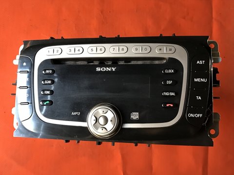 CD Player MP3 Radio Sony Ford Focus 2 Facelift 2008-2011 7M51-18C939-JE