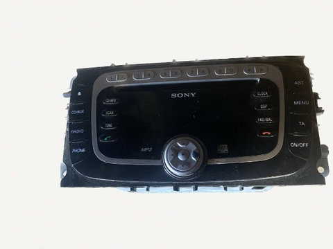 CD Player MP3 Radio Sony Ford Focus 2 Facelift 2008-2011